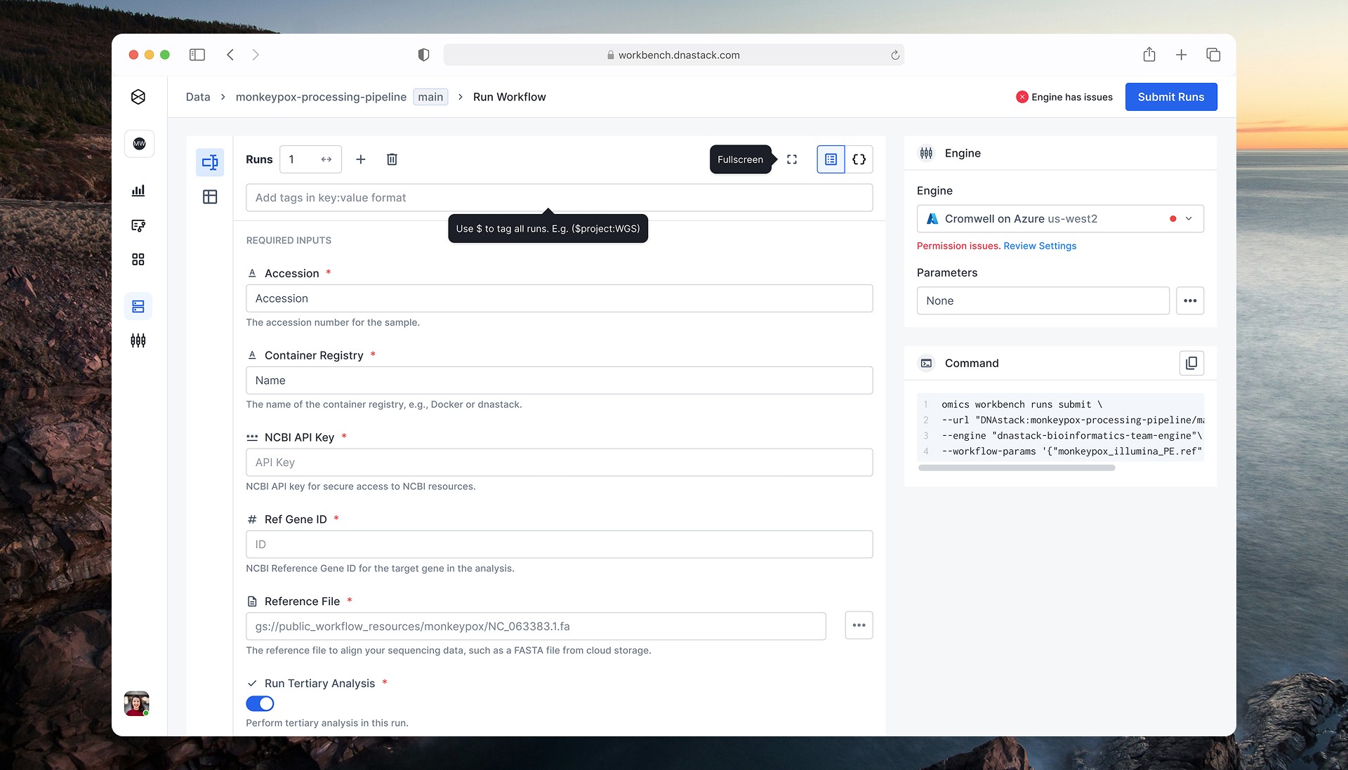 Workbench final UI: Toggleable views