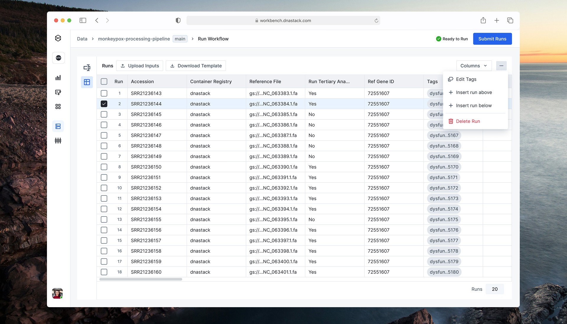Workbench final UI: Faster batch runs